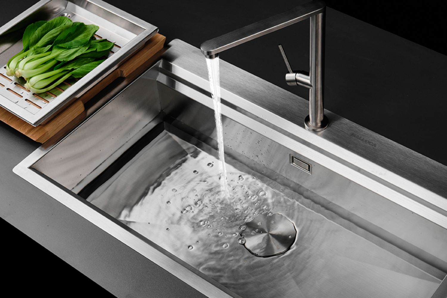 Chậu Rửa Bát 1 Hố Inox 304 Malloca Slide MS 861