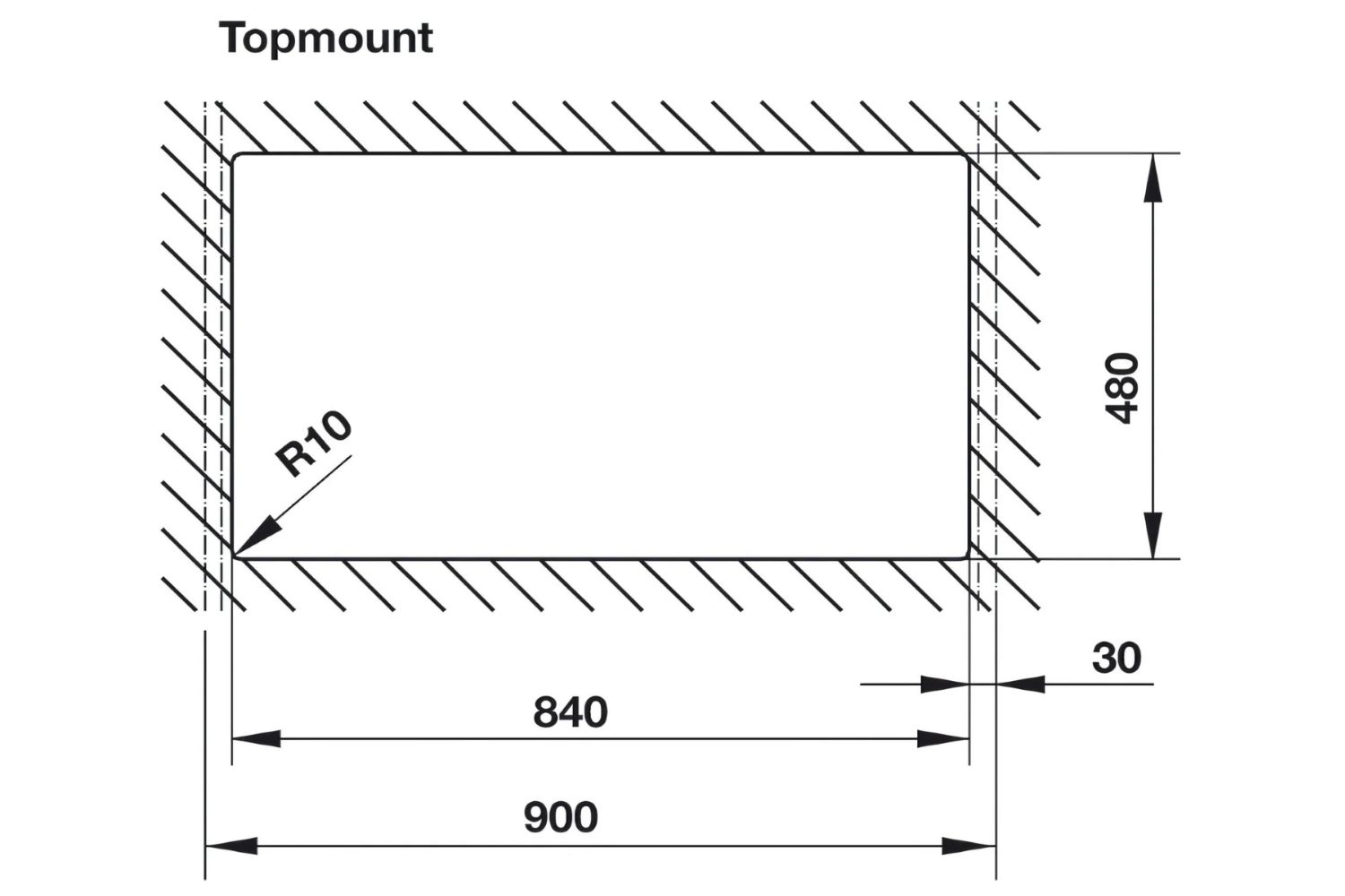 Chậu Rửa Bát 2 Hố Bằng Đá Granstone Hafele HS19-GEN2S90 (570.36.300) | Màu Đen
