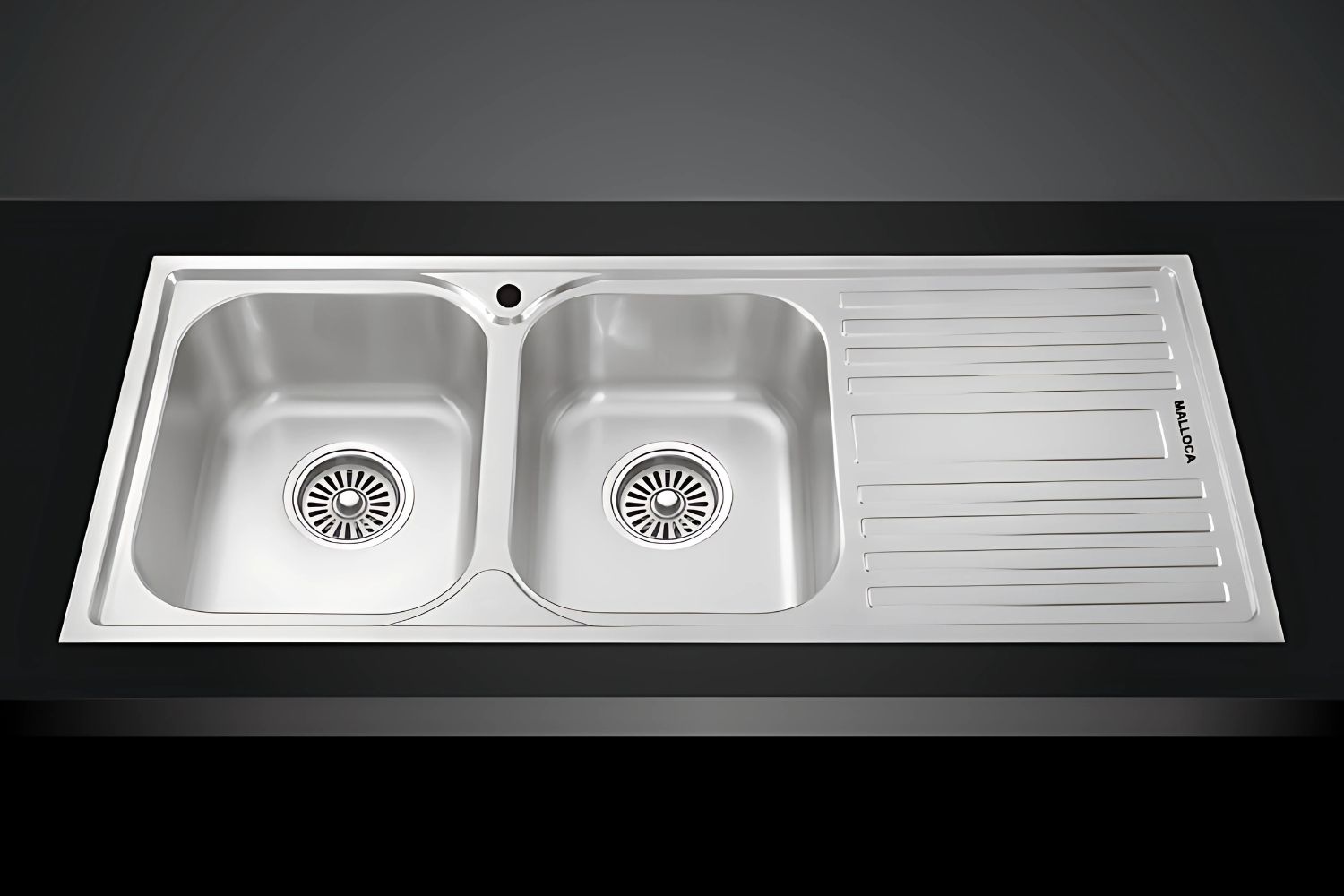 Chậu Rửa Chén 2 Hố Inox 304 Malloca MS 1025R NEW