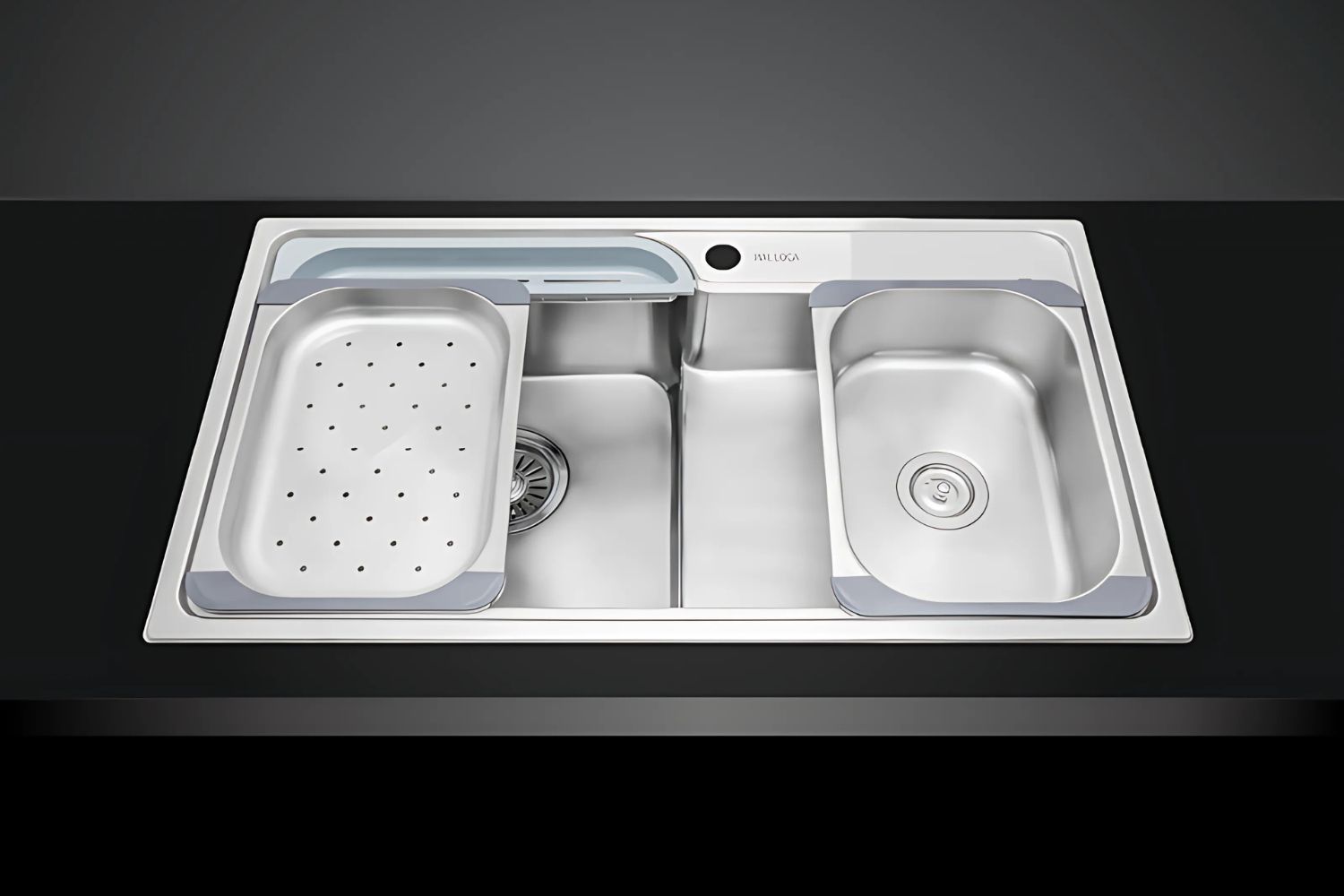 Chậu Rửa Bát 2 Hố Inox 304 Malloca MS 1028 N