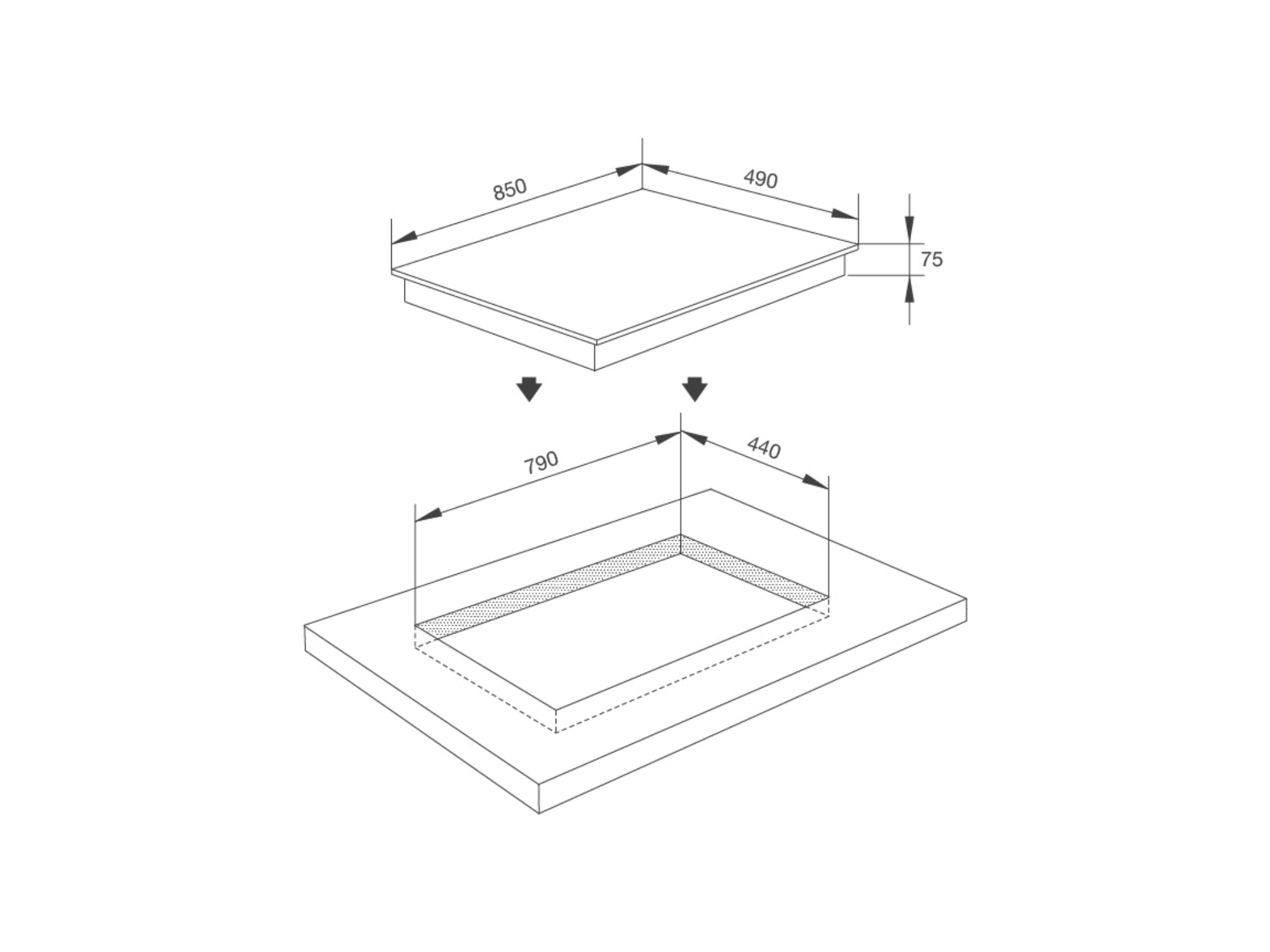 Bếp Gas Đôi Malloca AS 9402R (Màu Đỏ)  - Bếp Âm 02 Vùng Nấu