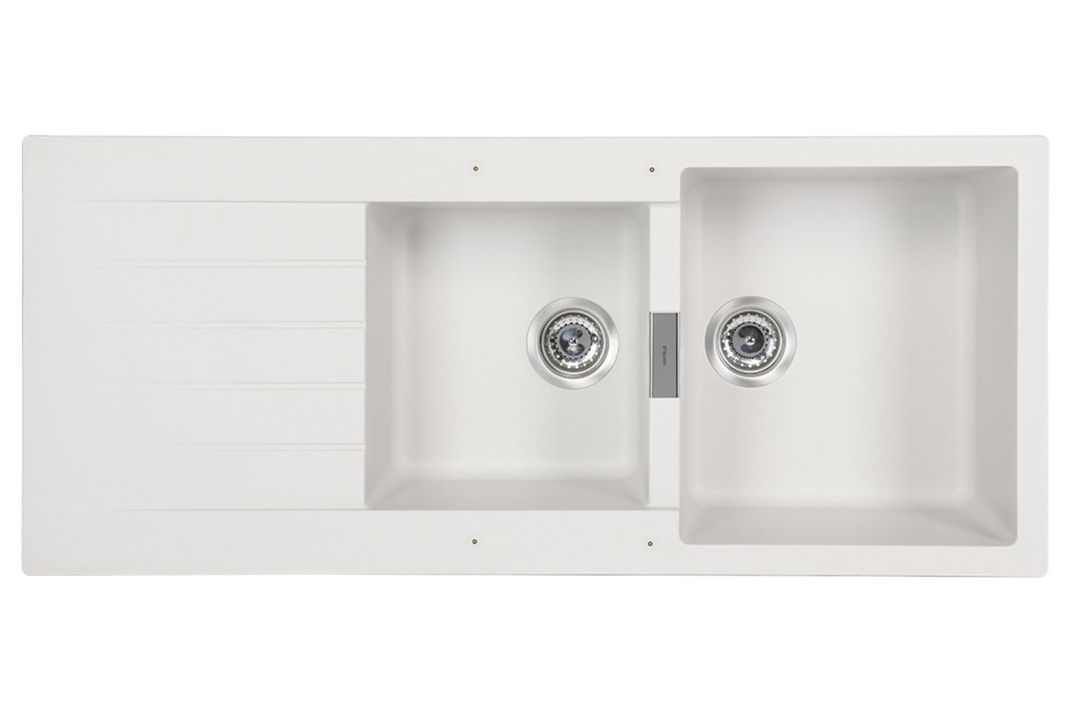 Chậu Rửa Bát 2 Hố Bằng Đá Granstone Hafele HS19-GED2S80 (570.35.470) | Màu Kem