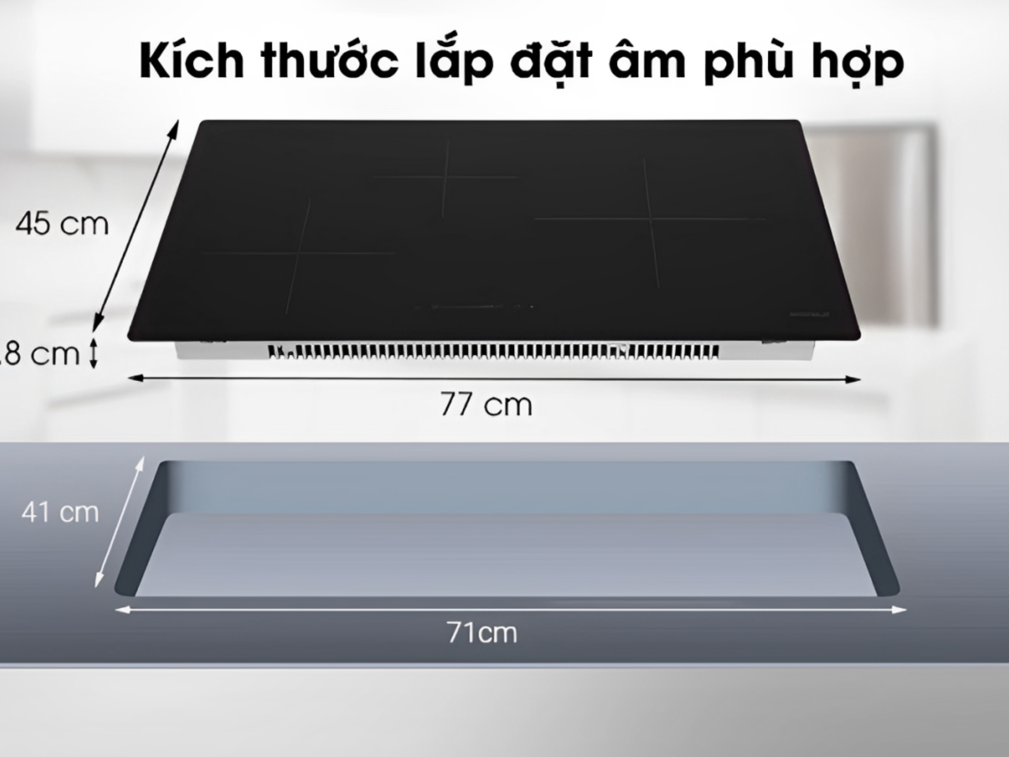 Bếp Từ Âm Hafele HC-I773D (536.01.905) | 03 Vùng Nấu
