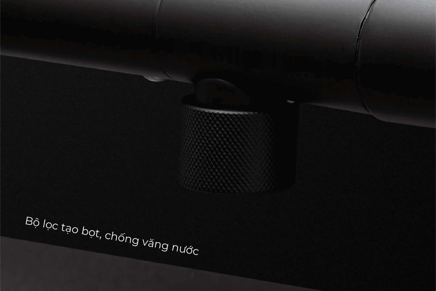 Vòi Rửa Bát Nóng Lạnh Malloca MF-070 | Đồng Thau Sơn Giả Đá, Màu Đen