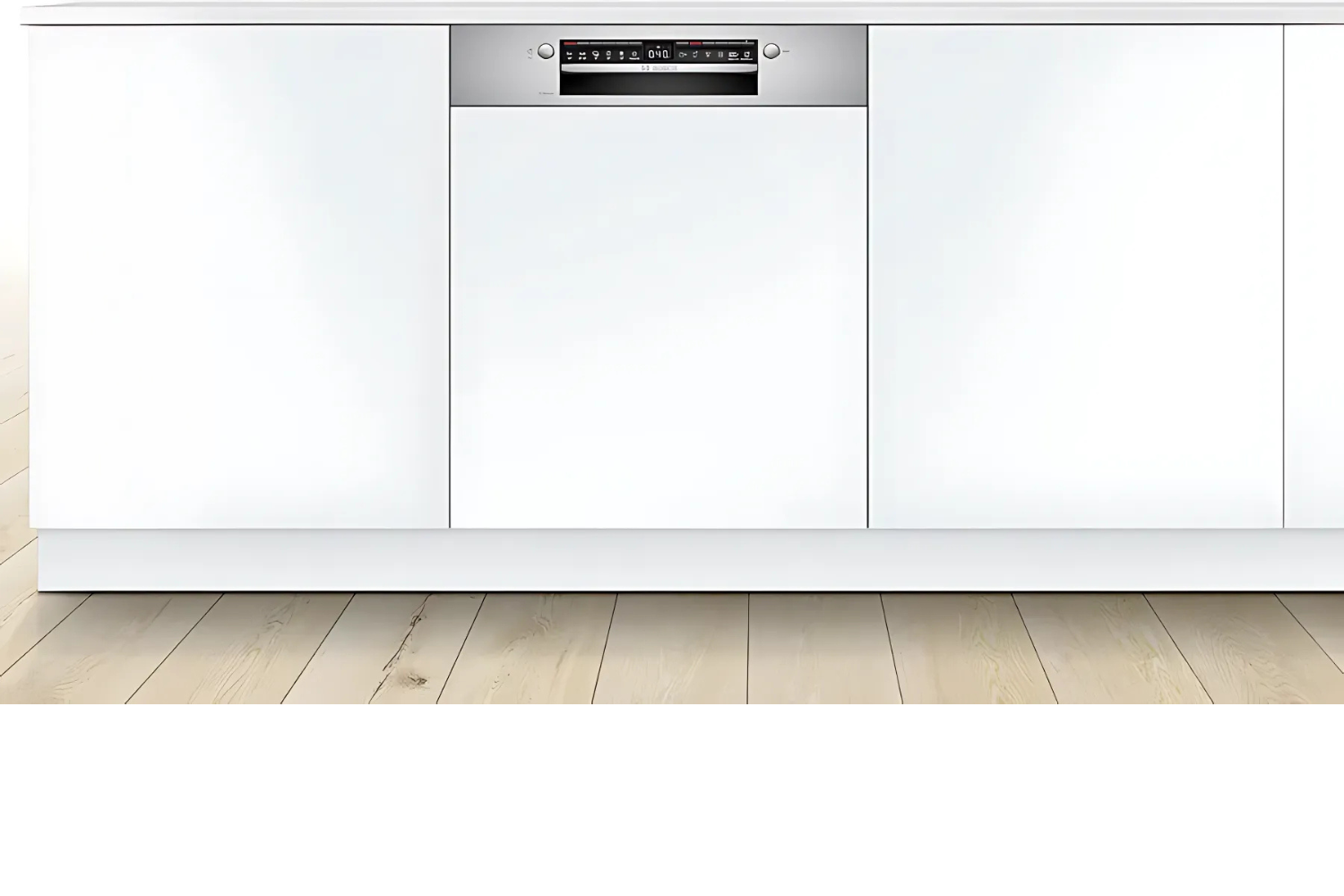 Máy Rửa Bát Âm Bán Phần Bosch SMI4HVS33E Series 4