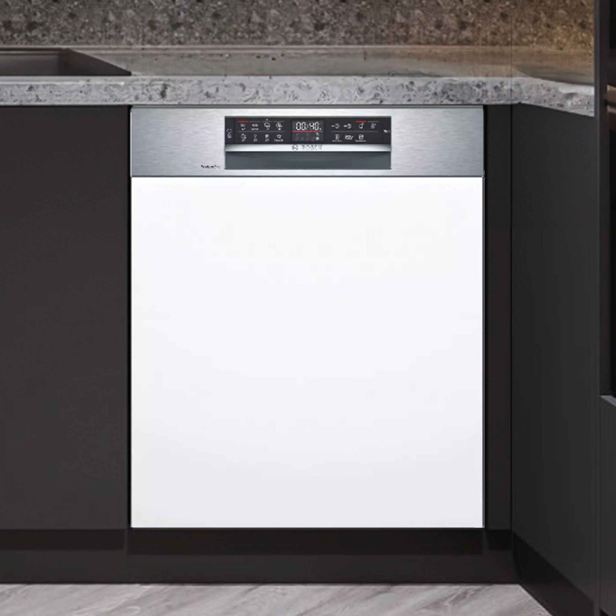 Máy Rửa Bát Âm Bán Phần Bosch SMI6ZDS49E Series 6