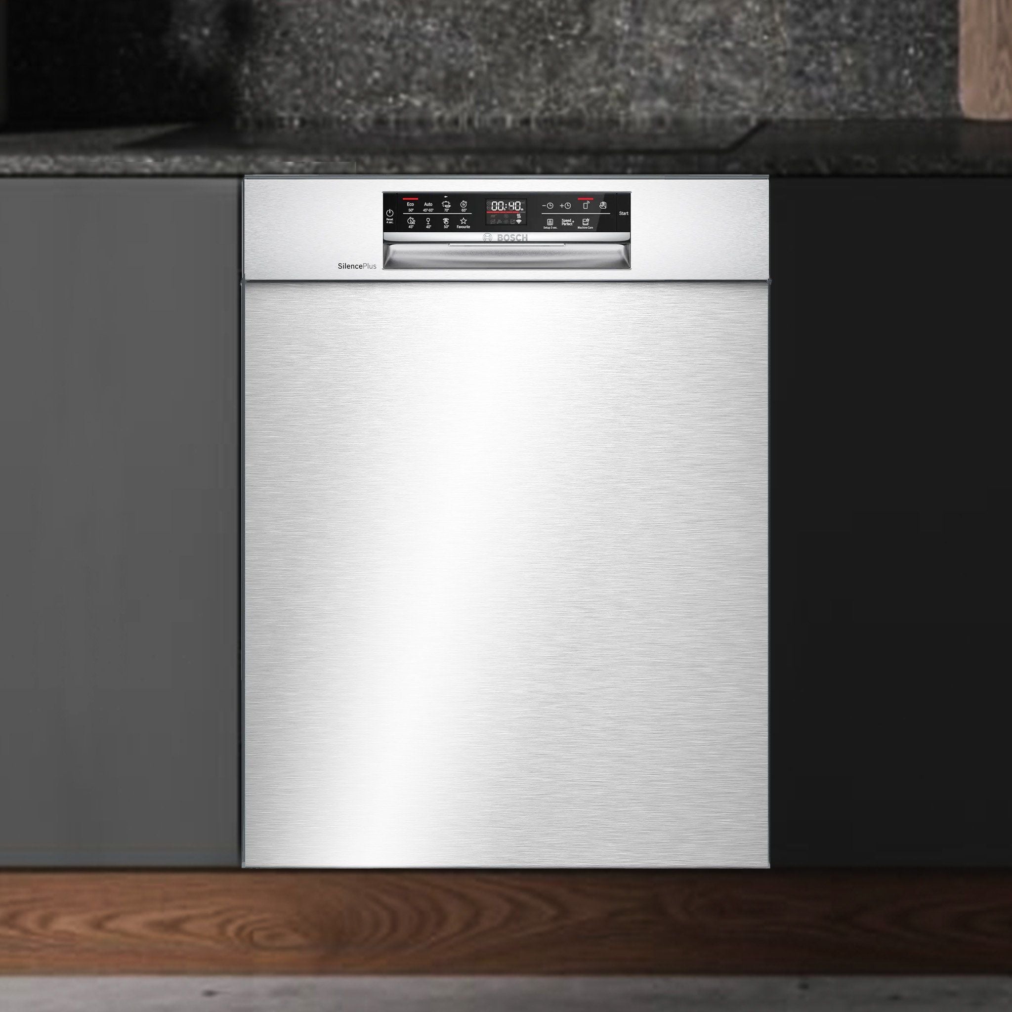 Máy Rửa Bát Âm Bán Phần Bosch SMU6ECS57E Series 6