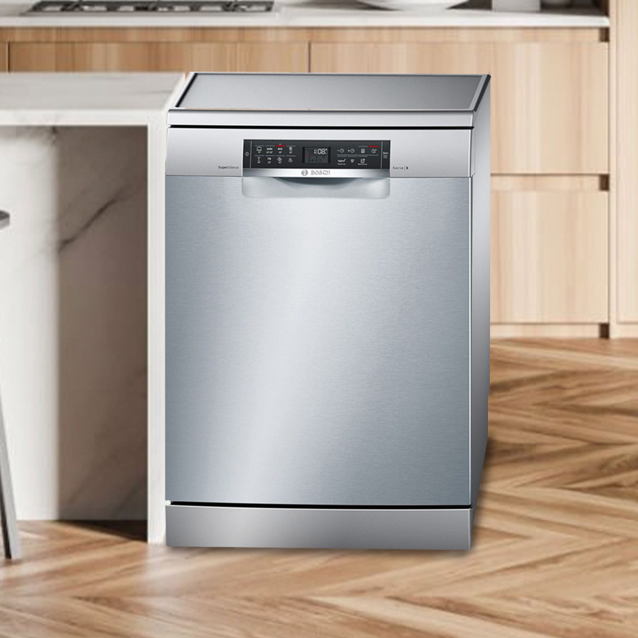 Máy Rửa Bát Độc Lập Bosch SMS68UI02E Series 6