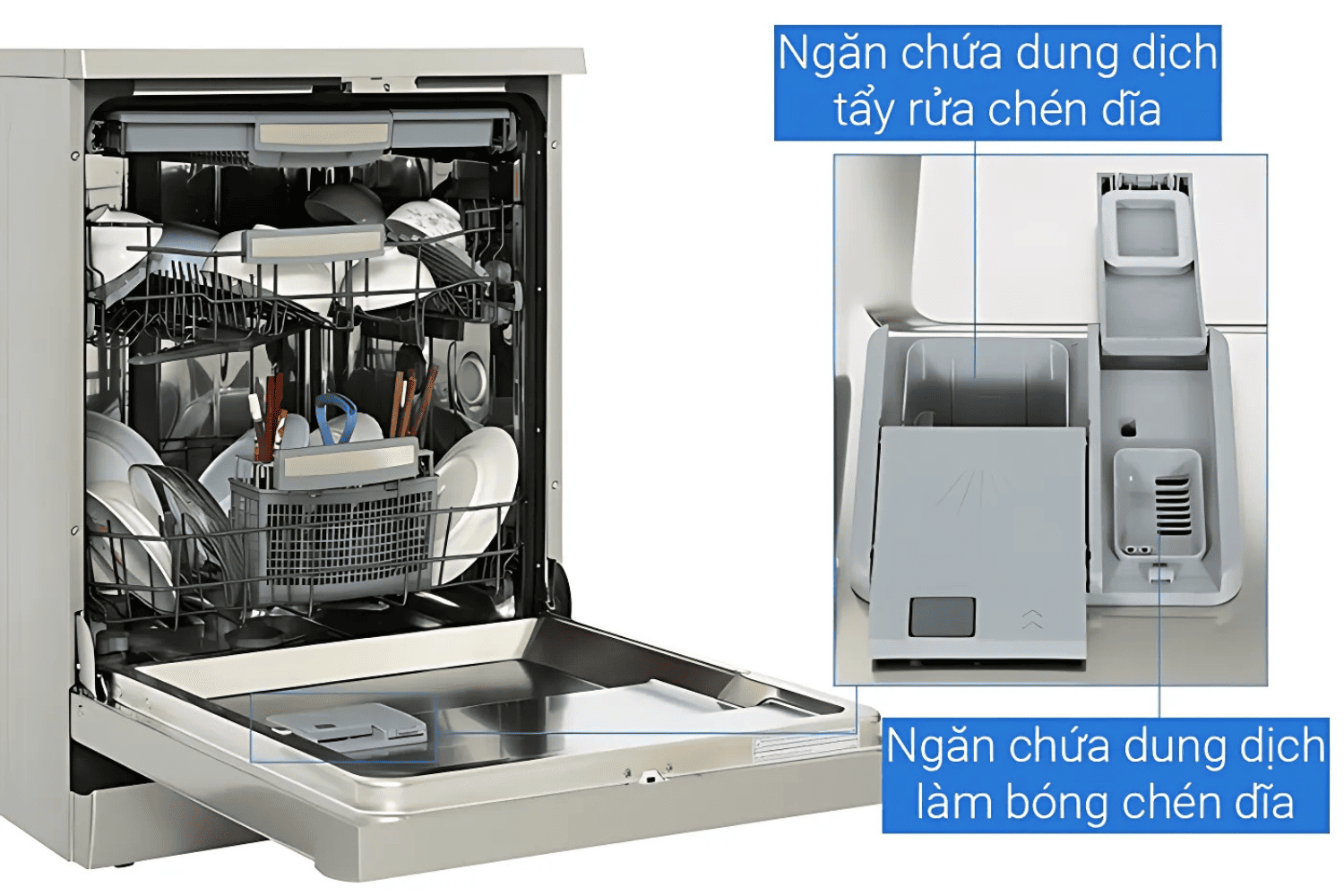 Máy Rửa Bát Độc Lập Hafele HDW-F60C | 533.23.200