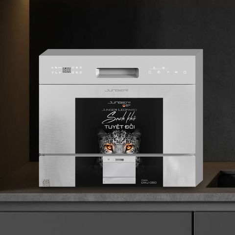 Máy Rửa Bát Mini Để Bàn Junger Leopard DWJ-060 | Màu Trắng