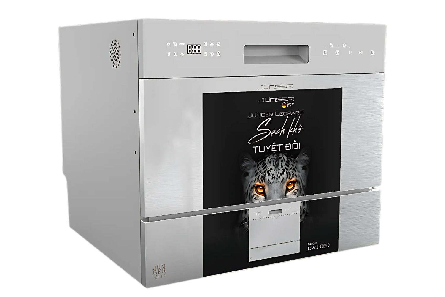 Ảnh Đại Diện Máy Rửa Bát Mini Để Bàn/Âm Tủ Junger Leopard DWJ-060 8 bộ