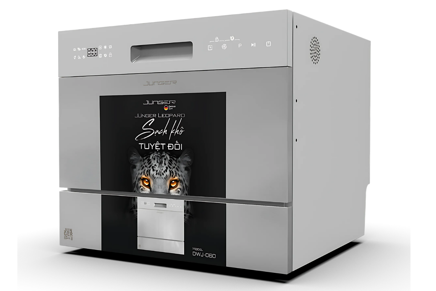 Ảnh Đại Diện Máy Rửa Bát Mini Để Bàn/Âm Tủ Junger Leopard DWJ-060 8 bộ