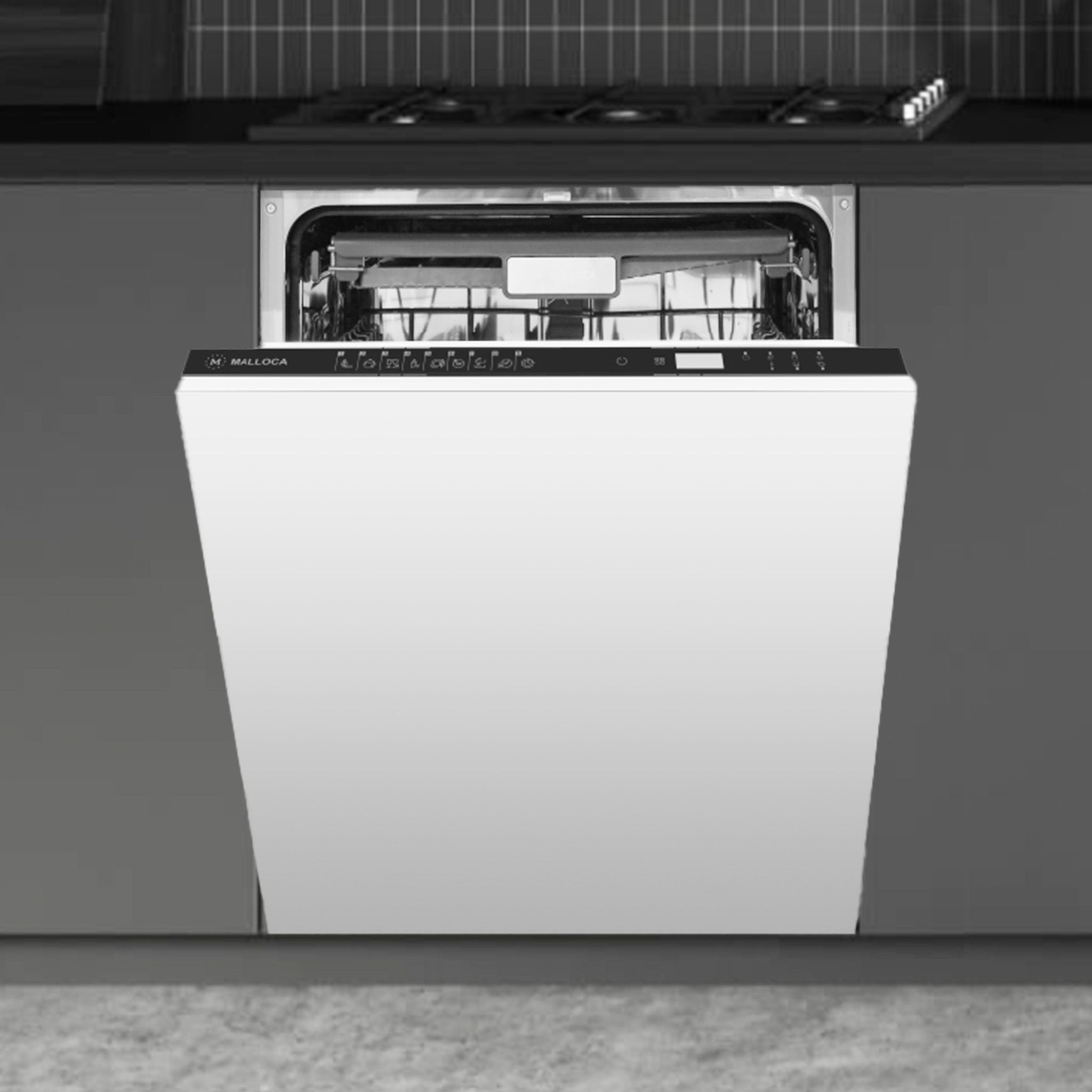Máy Rửa Chén Âm Toàn Phần Malloca MDW14-B09FI