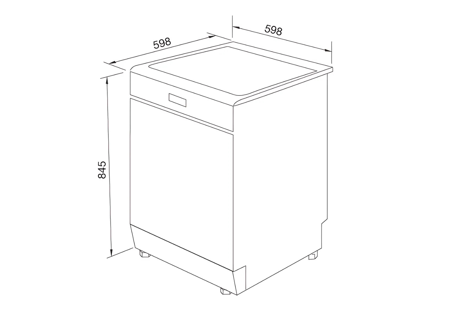 Máy Rửa Chén Độc Lập/Lắp Âm Malloca MDW14-S10TFT