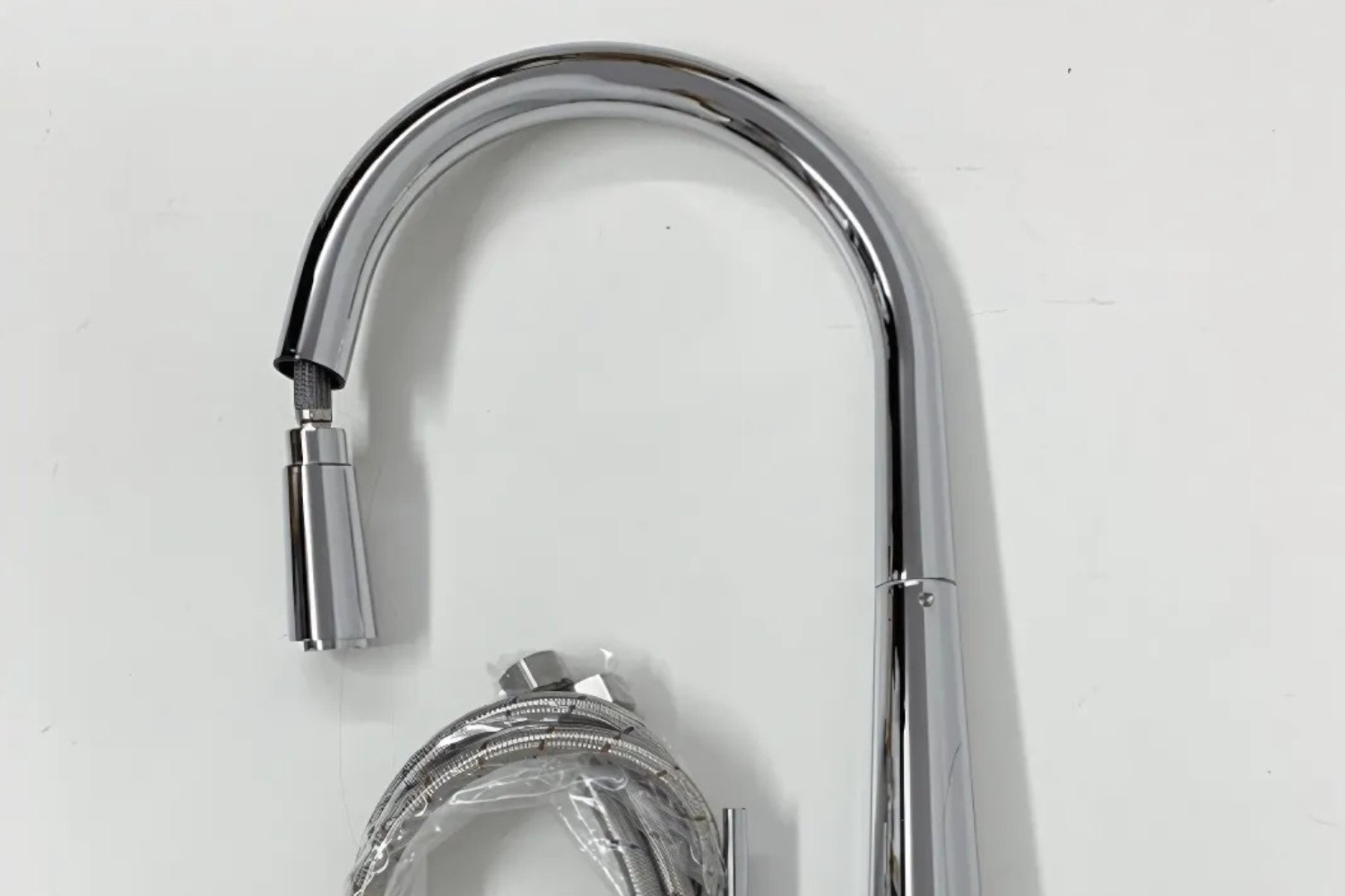 Vòi Rửa Chén Nóng Lạnh Dây Rút Hafele HT21-CH1P245 (577.55.220) | Đồng Thau Mạ Chrome