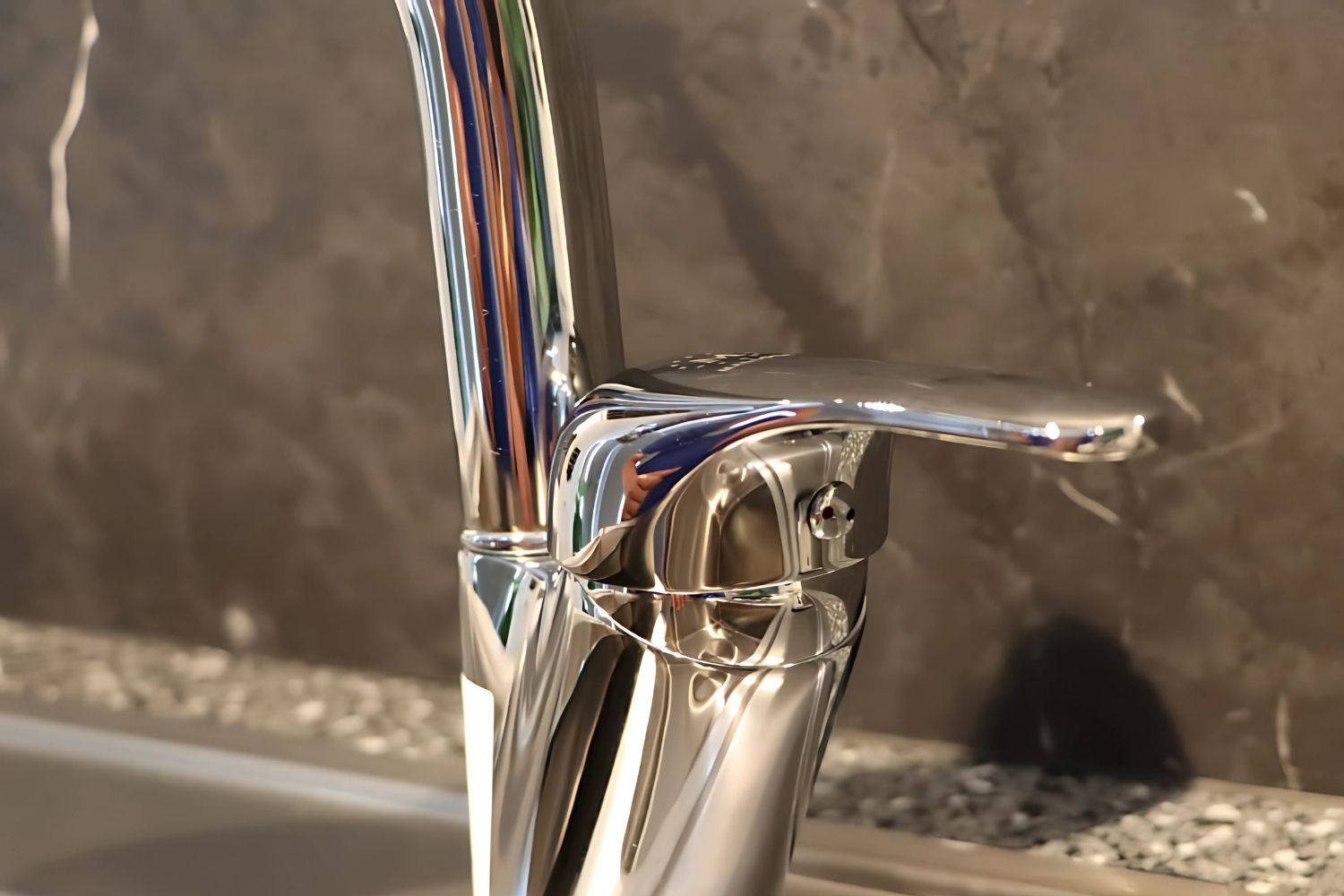 Vòi Rửa Bát Nóng Lạnh Dây Rút Malloca K140 | Đồng Thau Mạ Chrome