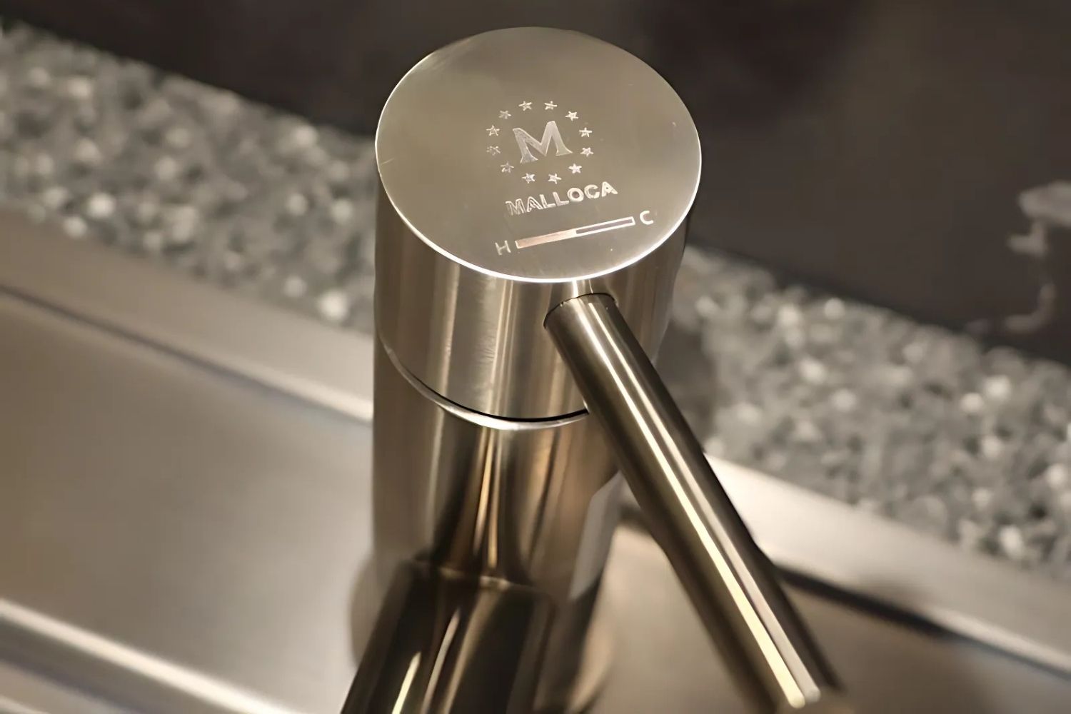 Vòi Rửa Bát Nóng Lạnh Dây Rút Malloca K110-SS | Inox 304