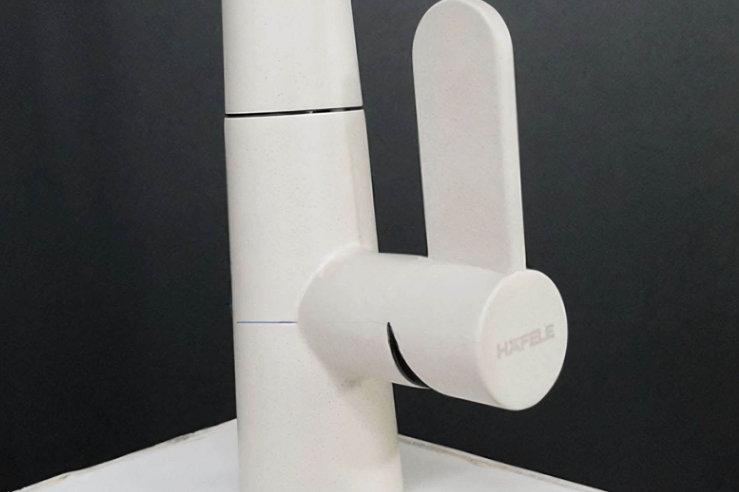 Vòi Rửa Bát Nóng Lạnh Dây Rút Hafele HT20-GH1P259 (570.82.500) | Đồng Thau Sơn Giả Đá, Màu Kem