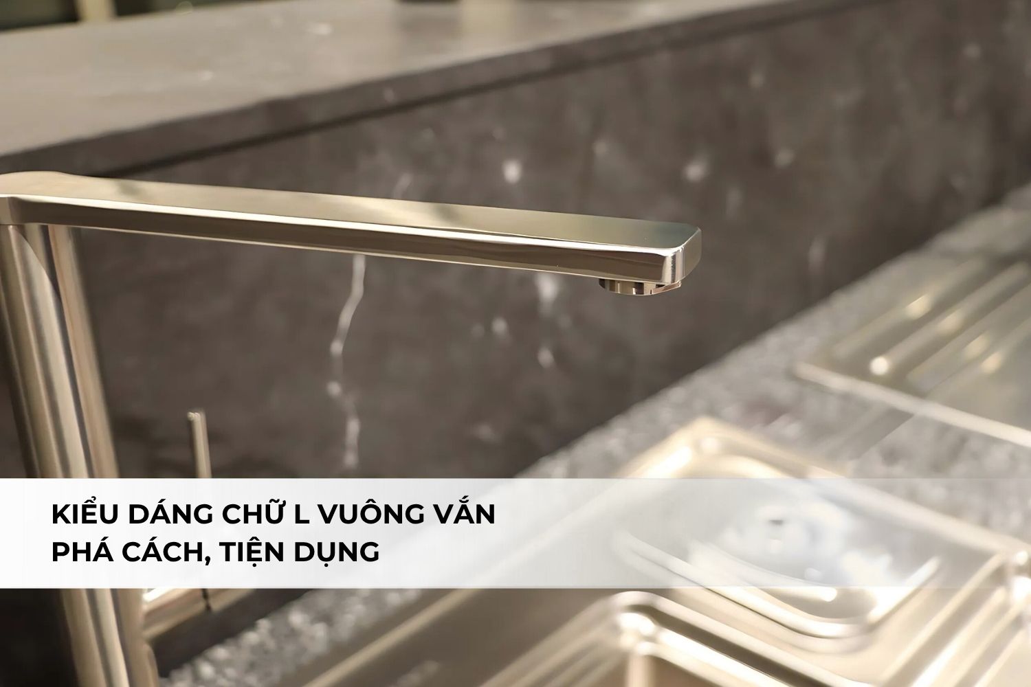 Vòi Rửa Bát Nóng Lạnh Malloca K061-SS | Inox 304