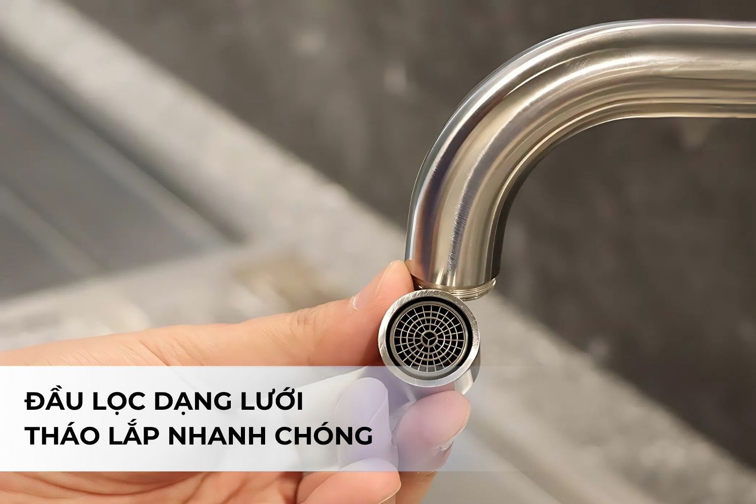 Vòi Rửa Bát Nóng Lạnh Malloca K559-SN | Inox 304