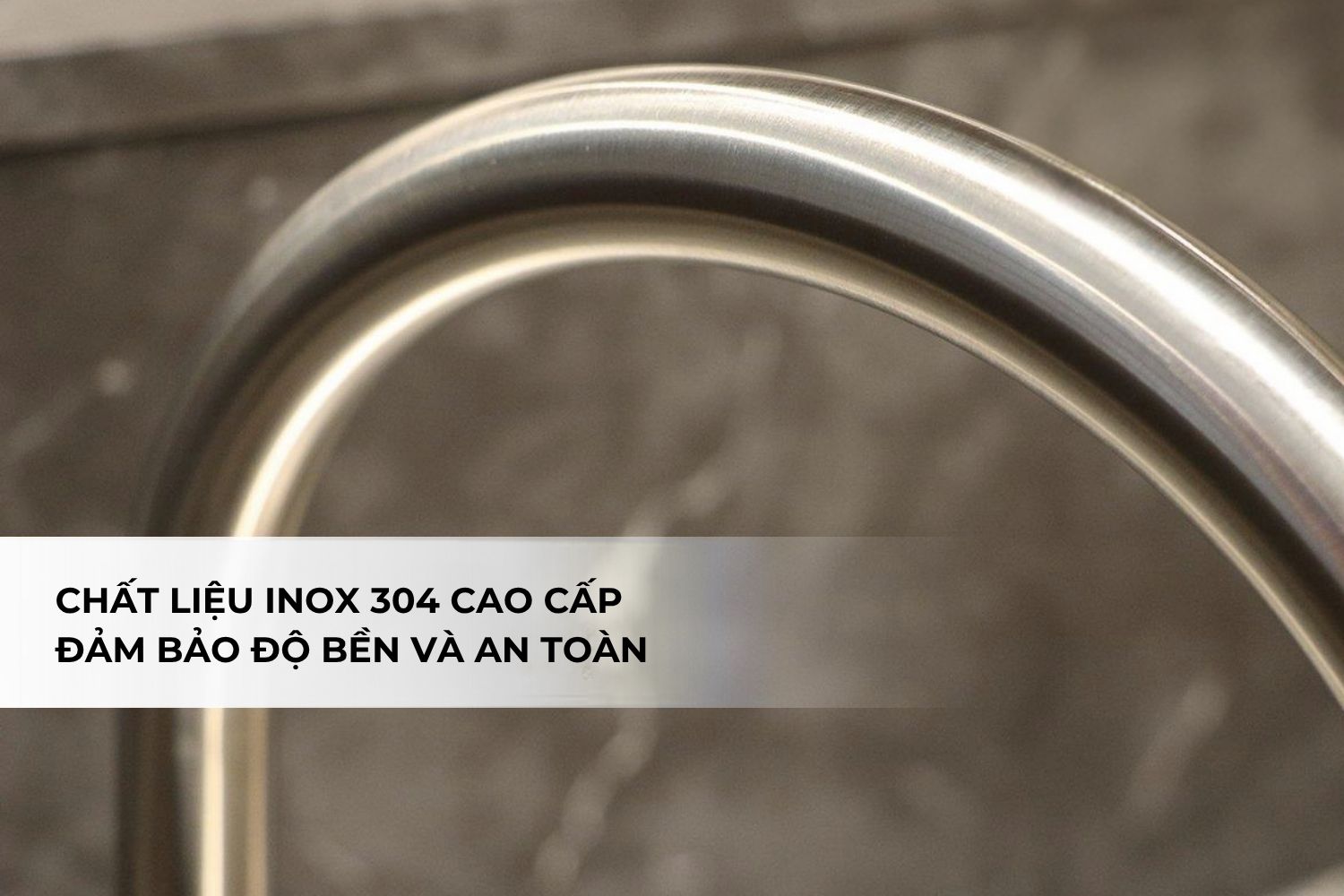 Vòi Rửa Bát Nóng Lạnh Malloca K569-SN | Inox 304 (ECO)