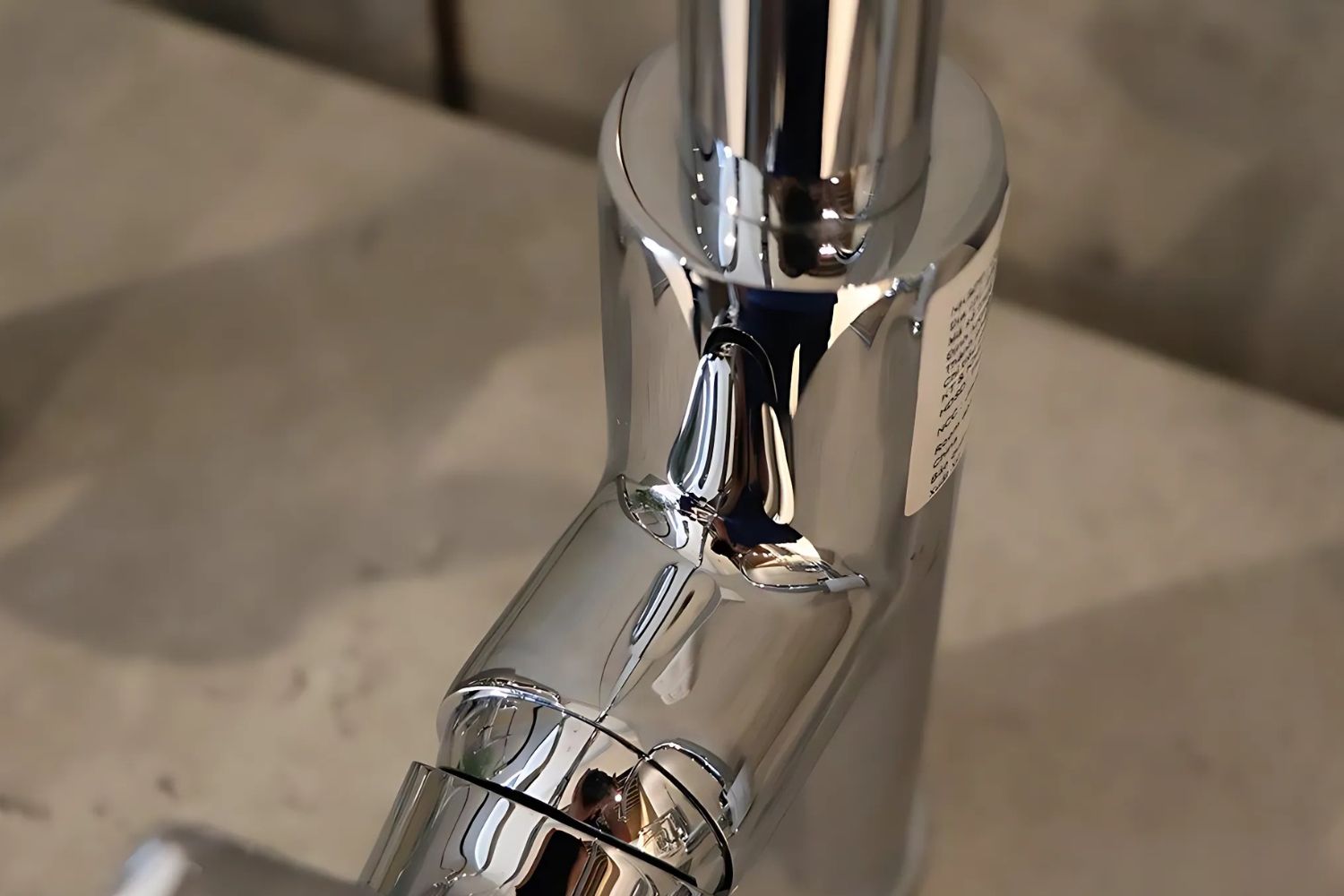 Vòi Rửa Bát Nóng Lạnh Dây Rút Malloca K012C | Đồng Thau Mạ Chrome