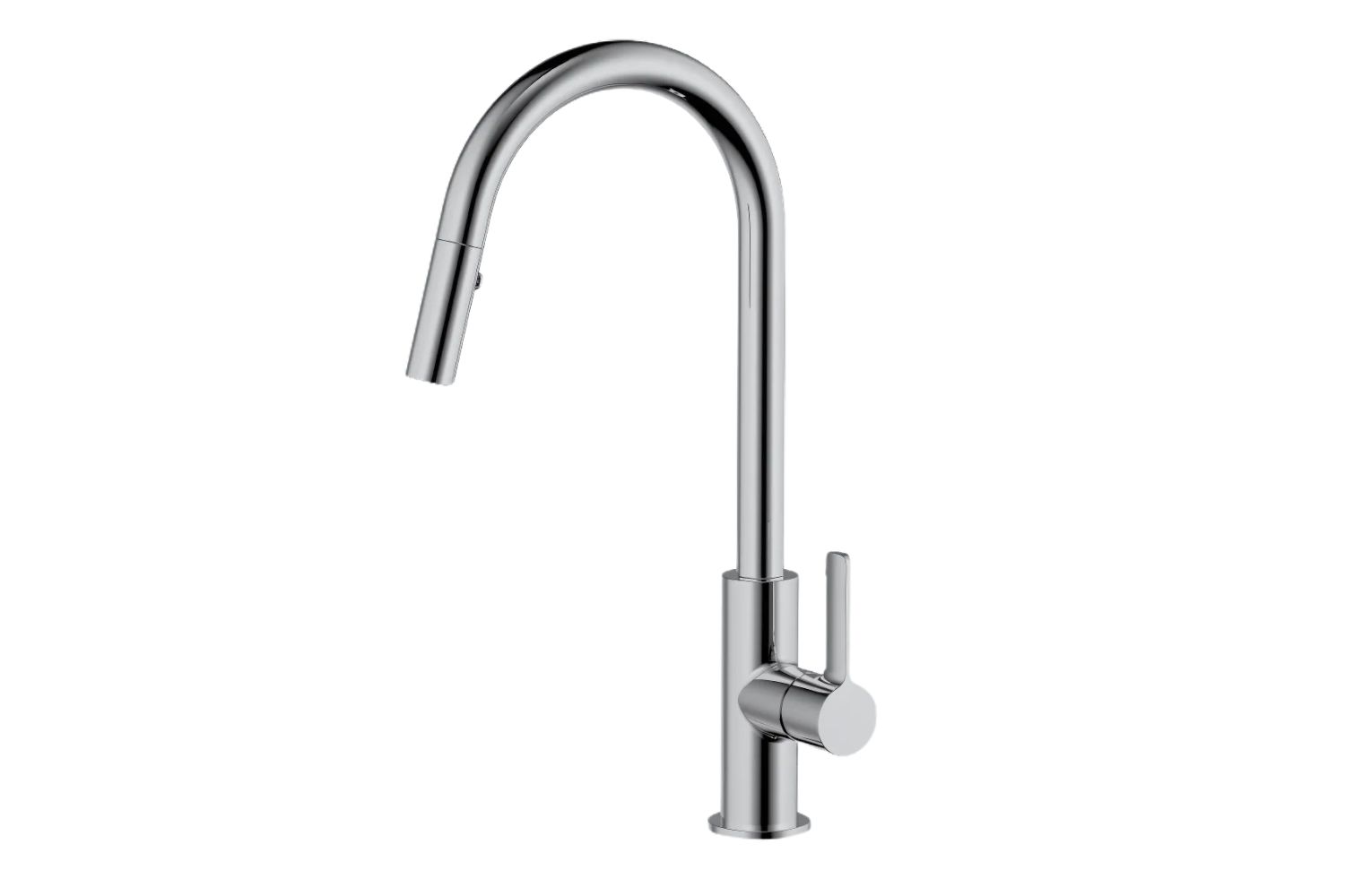 Vòi Rửa Bát Nóng Lạnh Dây Rút Malloca K012C | Đồng Thau Mạ Chrome