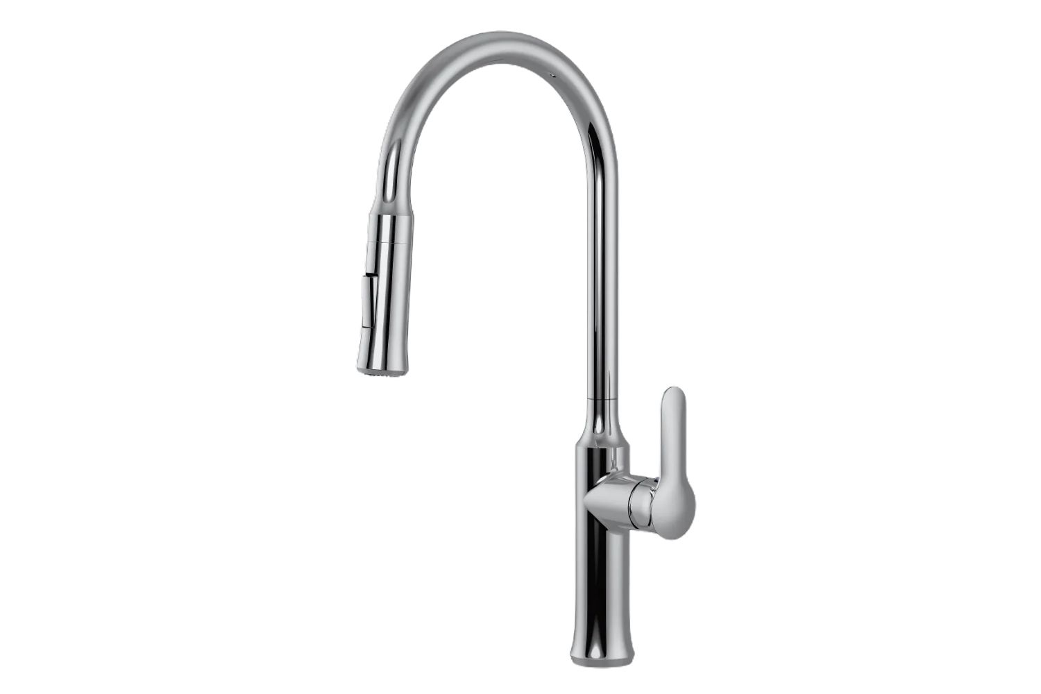 Vòi Rửa Bát Nóng Lạnh Dây Rút Malloca K94C | Đồng Thau Mạ Chrome