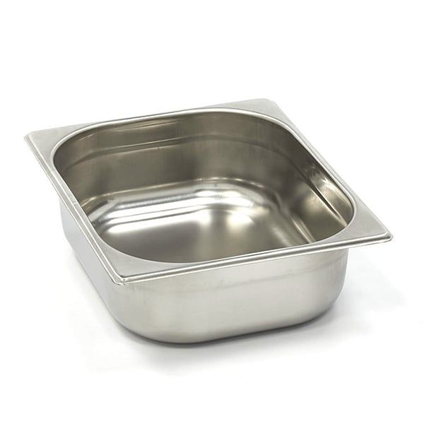 KHAY INOX 325X265X100MM (GN CONTAINER 1/2 100MM SS)