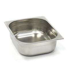 KHAY INOX 325X265X100MM (GN CONTAINER 1/2 100MM SS)