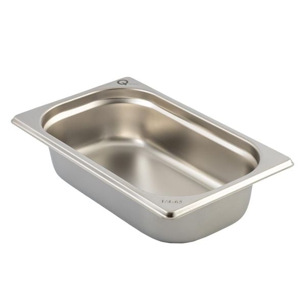 KHAY INOX 265X162X65MM (GN CONTAINER 1/4 65MM SS)