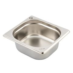 KHAY INOX 176X162X65MM (GN CONTAINER 1/6 65MM SS)