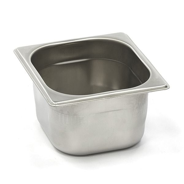 KHAY INOX 176X162X100MM (GN CONTAINER 1/6 100MM SS)
