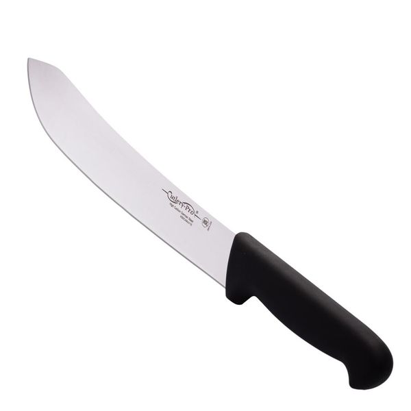 DAO SƠ CHẾ CÁN MÀU ĐEN 250MM (BUTCHER KNIFE)