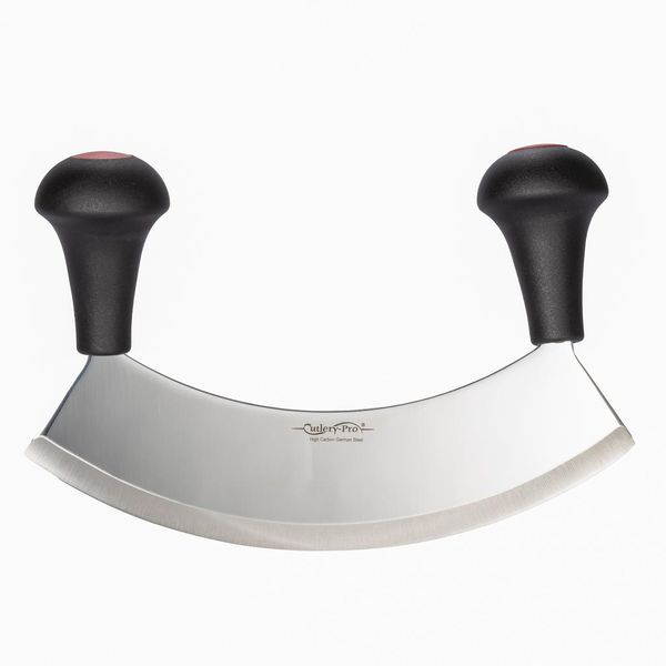 CUTLERY PRO-DAO BĂM CÁN MÀU ĐEN 230MM (MINCING KNIFE SINGLE BLADE)_P003479