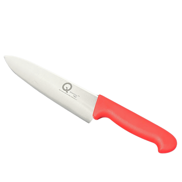 QUANTUM PRO-DAO BẾP CÁN MÀU ĐỎ 250MM (COOKS KNIFE)