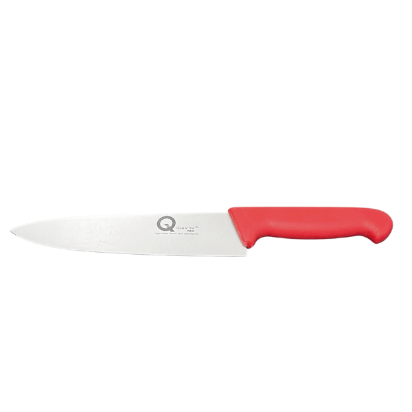 QUANTUM PRO-DAO BẾP CÁN MÀU ĐỎ 200MM (COOKS KNIFE)