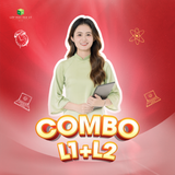  Combo L1+L2 FULL LỘ TRÌNH 9+ (học đến khi thi) 
