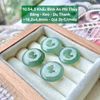 Khấu Bình An Phỉ Thúy  Băng - Keo - Du Thanh  ~18,2x4,8mm 10.54.3