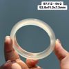 Vòng Hẹ Mã Não Chalcedony Bạch Nguyệt Quang 52.8mm - 97.112