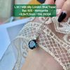 Mặt Dây Chuyền London Blue Topaz Bạc 925 ~9.9x11.5mm LM1