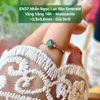 Nhẫn Ngọc Lục Bảo Emerald Vàng Vàng 14K - Moissanite ~3.5x5.6mm - EN37