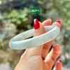 Vòng hẹ Phỉ Thúy Jadeite A - Nếp Băng - Hoa Bay - 58mm - 20.7