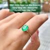 Nhẫn Ngọc Lục Bảo Emerald Vàng Vàng 14K - Moissanite ~6.5x8.7mm - EN21