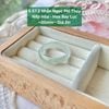 Nhẫn Ngọc Phỉ Thuý Nếp Hoá - Hoa Bay Lục ~20mm 5.57.2