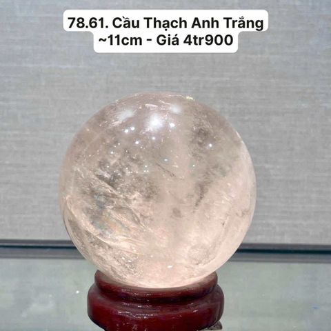 Cầu Thạch Anh Trắng ~11cm - 78.61