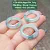 Nhẫn Ngọc Phỉ Thúy Nếp Băng - Băng - Hoa Bay 18mm 5.38