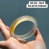 Vòng Mã Não Chalcedony Hoàng Kim ~55.3x13.7x9mm - 92.42