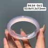 Vòng Hẹ Mã Não Chalcedony Tử La Lan ~ 53.9x11.3x7.3mm - 94.54