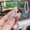 Mặt Dây Chuyền Moonstone Vàng Vàng 14k - Moissanite tấm - M.M.12